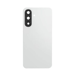 Tampa Traseira+Lente da Câmera Samsung Galaxy A56 5G/A566B Cinza Claro